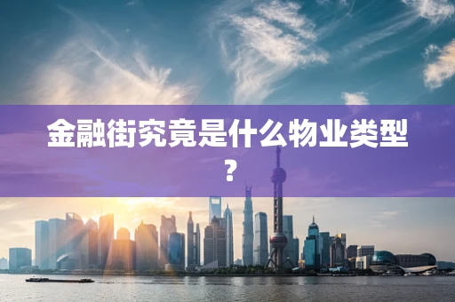 金融街究竟是什么物业类型？