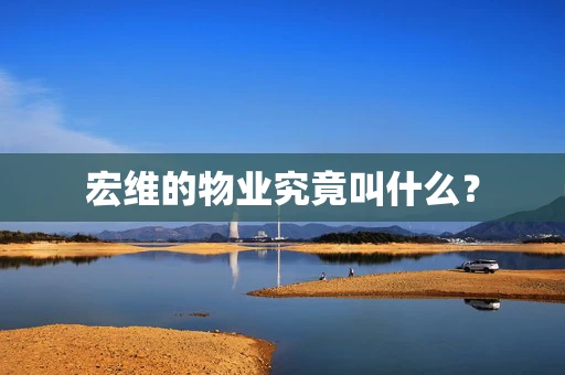 宏维的物业究竟叫什么？