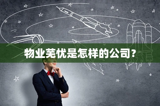 物业芜忧是怎样的公司？