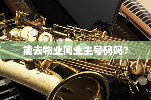 能去物业问业主号码吗？