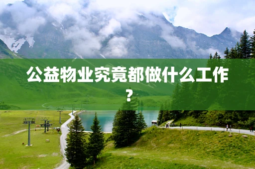 公益物业究竟都做什么工作？