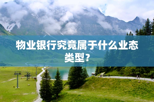 物业银行究竟属于什么业态类型？