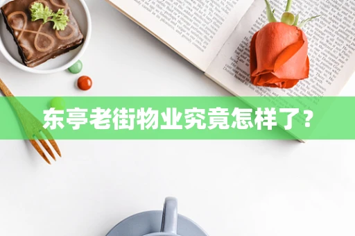 东亭老街物业究竟怎样了？