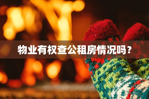 物业有权查公租房情况吗？
