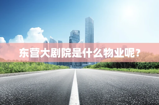 东营大剧院是什么物业呢？