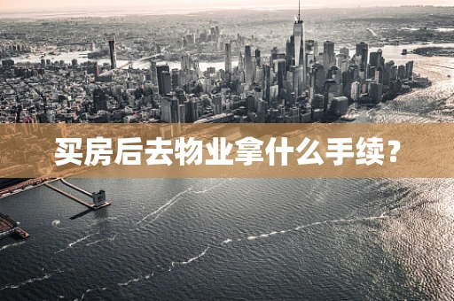 买房后去物业拿什么手续？