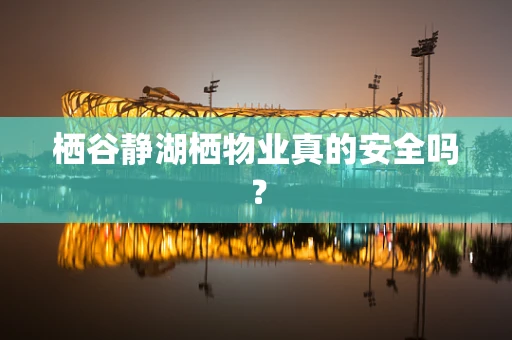 栖谷静湖栖物业真的安全吗？