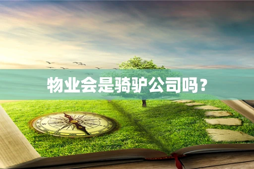 物业会是骑驴公司吗？