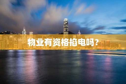 物业有资格掐电吗？