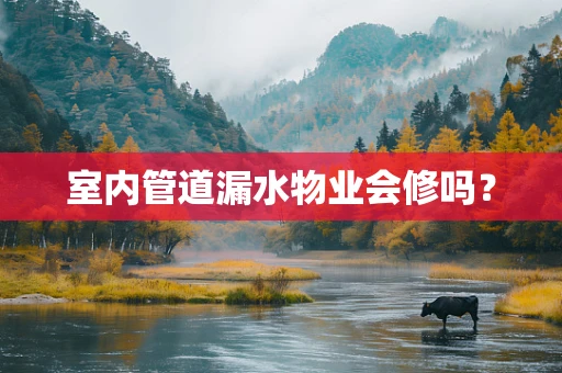 室内管道漏水物业会修吗？