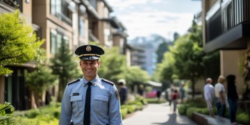 小区物业安保会上门服务吗？