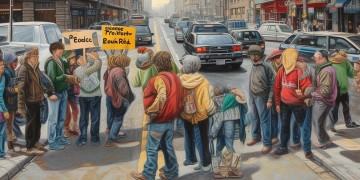 换物业拦马路，这种行为合法吗？