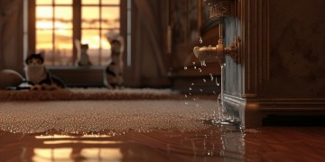 室内管道漏水物业会修吗？