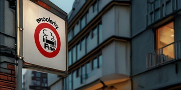 物业抽烟罚款，这合法吗？