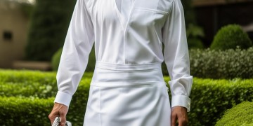 物业穿的白衣服究竟叫什么名字？
