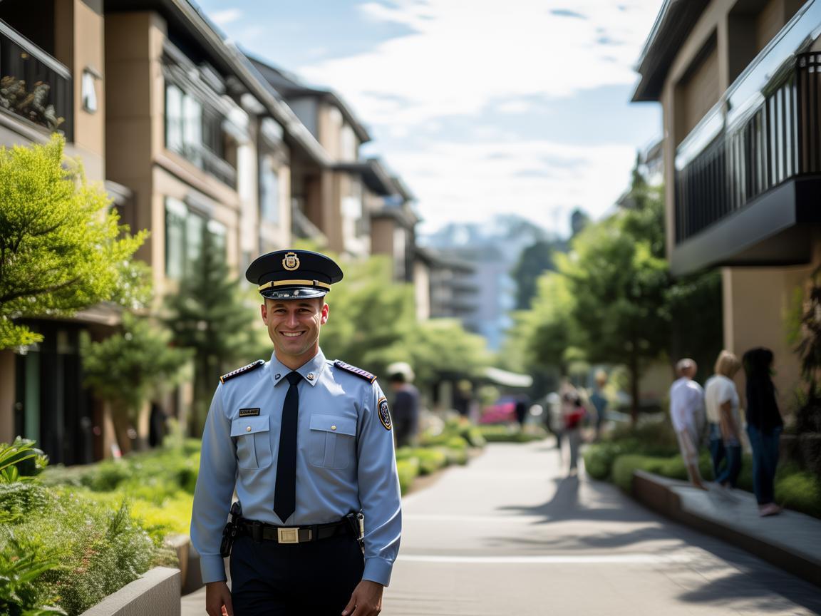 小区物业安保会上门服务吗？