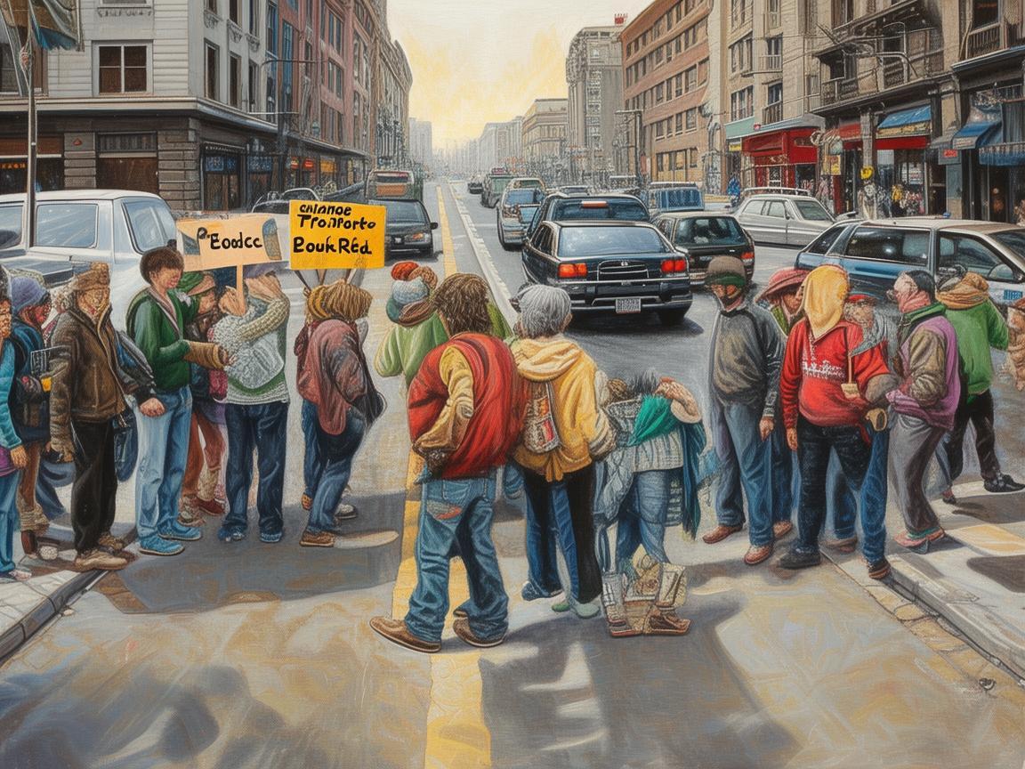 换物业拦马路，这种行为合法吗？